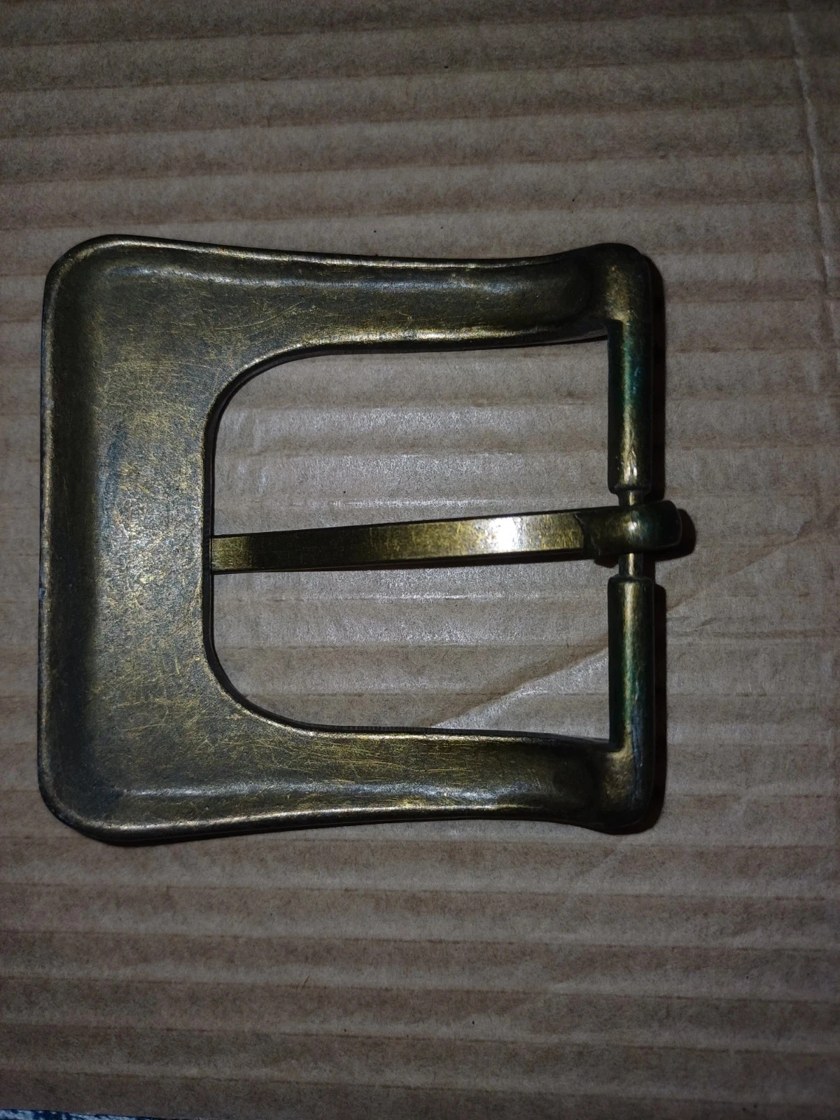 Golden belt buckle  floral pattern – photo 2